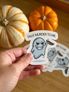 Halloween Sticker | Fall | Vinyl | Water Resistant | Spooky Halloween Cricut Stickers, Halloween Sticker, Henderson Nv, Ghost Halloween, Halloween Stickers, Halloween Ghosts, Halloween Shopping, Sticker Paper, Ghost