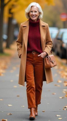 Colourful Classic Outfits, Women's Fashion Over 60 Outfit Ideas, Styles For Women Over 60 Casual, 2024 Winter Outfits, Over 60 Fashion Classy, Colorful Winter Fashion, Fashion Over 60, Fall Outfits For Women Over 50, 60 Outfits