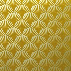 sample art deco fans wallpaper in golden by burke decor 1 Flocked Wallpaper, Wallpaper House Design, Flock Wallpaper, Art Deco Fan, Fan Pattern, Velvet Wallpaper, Skull Wallpaper, Wall Fans, Burke Decor