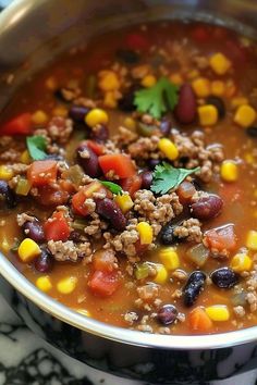 One Pot Taco Soup, Beef Nachos Supreme, Quick And Easy Taco Soup, Mashed Potato Cups, Beef And Bean Chili, Keto Taco Soup, Garlic Parmesan Mashed Potatoes, Potato Cups, Whats For Supper