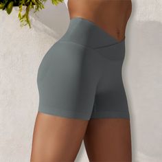 The Anna-Kaci Women's High Waist Seamless Ribbed Biker Shorts are a stylish and functional addition to your activewear collection. Made from soft, stretchy ribbed fabric, these biker shorts feature a high waist design that provides excellent support and a flattering fit. The seamless construction ensures maximum comfort and freedom of movement, making them perfect for workouts, yoga sessions, or casual wear. Pair these versatile shorts with a crop top, sports bra, or oversized tee for a chic and Compression Seamless Athletic Shorts For Gym, High Stretch Seamless Yoga Shorts, High Stretch Seamless Workout Shorts, High Stretch Solid Athletic Shorts For Yoga, High Stretch Solid Color Athletic Shorts For Yoga, Micro-elastic Athletic Shorts For Pilates, Micro-elastic Solid Athletic Shorts For Pilates, Stretch Moisture-wicking Seamless Shorts, Gray Compressive Athletic Shorts For Sports