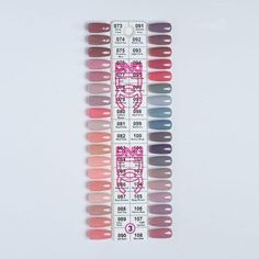 Nails Colour, Powder Manicure, Free Chart, Gel Pack, Nail Envy, Gel Lacquer