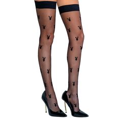 Sheer Thigh High Stockings Feature The Playboy Bunny Logo And Silicone Stay Up Top To Help Keep Them In Place. 15 Denier, No Back Seam. Genuine Roma Product. One Size Fits Most Or Plus One Size. Black. New In Package. 90% Nylon/10% Spandex. Great Addition To Sexy Bedroom Outfits, Club Or Dance Wear, Rave, Halloween Costumes And More! Black Stretch Stockings For Summer, Stretch Black Stockings For Summer, Summer Party Black Hosiery, Fitted Black Stockings For Summer, Fitted Black Summer Stockings, Rave Halloween Costumes, Rave Halloween, Bunny Logo, Bunny Costume