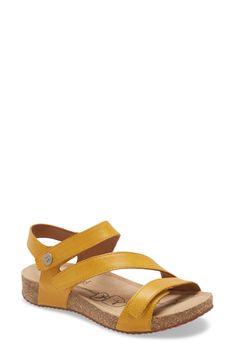 9to5chic Outfits, Black Wedge Shoes, Leather Sandals Women, Josef Seibel, Boot Pumps, Yellow Leather, Comfortable Sandals, Summer Months, Sandal Women