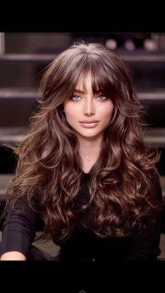 #LongHair #HairGoals #LongLocks #HairInspo #HealthyHair #LongHairJourney #HairTransformation #LoveYourHair #HairCare #LongAndLovely #HairstyleInspo #HairVibes #LusciousLocks #HairGameStrong #NaturalHair #FlowingHair #LongHairBeauty Layered Hairstyles, Haircut Styles, Wavy Hairstyles, Long Brown Hair, Bridal Hairstyles, Long Hair With Bangs, Long Layered Hair, Haircuts For Long Hair, Feathered Hairstyles