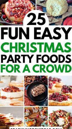 25 fun easy christmas party foods for a crowd