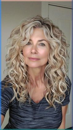 Discover 22 stunning side bangs hairstyles that flatter every face shape. From subtle sweeps to bold fringe, find the perfect look to enhance your features. Natural Curly Hairstyles For Women Over 50, Long Hair Over 50 Older Women, Kort Bob, 50 Hairstyles, Natural Curly Hair Cuts, Medium Length Curly Hair, Curly Hair Photos, Chocolate Oats, Hairstyles For Women Over 50