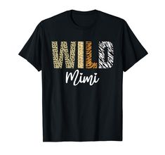 PRICES MAY VARY. Are You Looking for Wild Birthday Girl or Boy Shirt for Men & Women to Wear It in Wild One Birthday ? Our Funny Wild Animal Birthday T Shirt for Adult Are a Great Choice when You Want to Gift It to Your Dad, Mom, Sister, Brother. This Birthday Idea Will Be a Great Choice when Looking for Gift for Wife, Husband, as Well as For Friend Uncle, Aunt, Grandpa, Mimi. Check Our Brand for More Design Lightweight, Classic fit, Double-needle sleeve and bottom hem Wild Animal Birthday, Wild One Shirt, Funny Wild Animals, The Wild One, Zoo Birthday, Wild One Birthday, Safari Jungle, Birthday Idea, Jungle Animal