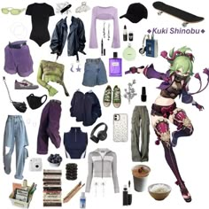 Genshin Inspired Outfits, Genshin Impact Clothes, Genshin Impact Scenery, Genshin Clothes, Genshin Outfits, Genshin Modern, Kuki Shinobu, Purple Clothing, Closet Cosplay