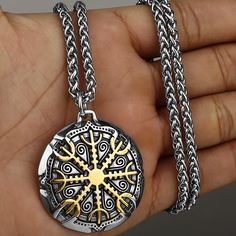 JUST ILS 12.95 FOR VIKING AMULET SHIELD PENDANTS! WE'VE LOST OUR MINDS! But really, we're just here to offer a deal too good to resist. We believe in getting the best things in life for the best price possible. A good, quality product shouldn't have to cost much. That's why we're selling our Viking Amulet Shield Pendants for just ILS 12.95! This isn't just a one-time offer or sale - it's our set price! What more could you ask for? Remember, shopping from us guarantees you: Quality that can't be Vikings Halloween, Necklace Chain Types, Necklaces Chain, Halloween Necklace, Best Things In Life, Viking Necklace, Viking Runes, Never Fade, Women's Jewelry And Accessories