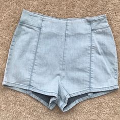 Nwt Never Worn Exposed Zipper In Back Urban Outfitters High Waist Fitted Shorts, Urban Outfitters High-waisted Fitted Shorts, Urban Outfitters High Waist Shorts, Urban Outfitters Stretch Short Bottoms, Fitted Shorts From Urban Outfitters, Urban Outfitters Fitted Short Bottoms, Urban Outfitters Fitted Shorts, Urban Outfitters High Rise Shorts For Spring, Fitted Short Bottoms Urban Outfitters