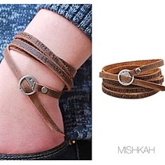 New Bohemian Brown Leather Bracelet/Multi-Layered Bracelet/Unisex. Bundle With Other Items And Save On Shipping. Color: Brown/Silver See Images For Product Details Keywords: Boho Bohemian Chic Hippie Festival Trendy Jewelry Men Women Jewelry Item#B-218 Everyday Bohemian Nickel Free Wrap Bracelet, Bohemian Nickel-free Leather Bracelet, Leather Belt Bracelet, Leather Bracelet Tutorial, Handmade Leather Work, Steampunk Bracelet, Diy Leather Bracelet, Brown Leather Bracelet, Diy Jewelry Findings