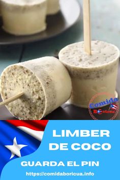 Receta original limber de coco boricua cremoso Puerto Rican Coconut Limber, Puerto Rican Dessert, Hispanic Desserts, Tropical Drink Recipes