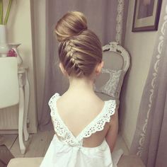 Daughter Hairstyles, Girls Updo, Upside Down Braid, Blond Balayage, Balayage Blonde, Dance Hairstyles, Best Wedding Hairstyles, Flower Girl Hairstyles, Girls Braids