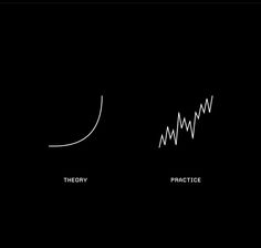 two lines are shown in the dark, one is pointing upward and the other is looking downward