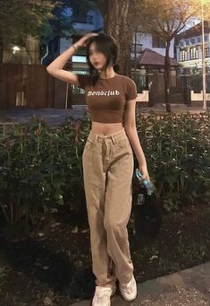 Simple Acubi Outfits, Cute Ootd Korean, K Fashion Summer, Modest Acubi Fashion, Simple Style Outfits, Korean Outfit Street Styles, Casual College Outfits, Korean Casual Outfits, Casual Day Outfits