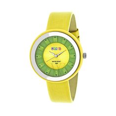 Unisex Watches, Unisex Baby Clothes, Preschool Outfits, Yellow Leather, Unisex Baby, Leather Band, Boys Shoes, Quartz Watch, Time Piece