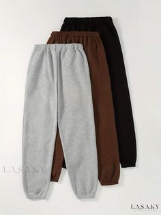 Lasaky - Womens Athleisure Jogger Running Sports Pants with Drawstring Elastic Waist - Set of 3: Fashionable Florida Letter Print Casual Sweatpants for a Stylish Personality Womens Athleisure, Photographie Indie, Athleisure Joggers, Athleisure Pants, Cute Sweatpants, Printed Sweatpants, Athleisure Women, Casual Sweatpants, Casual Joggers