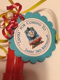 a thomas the train birthday party decoration