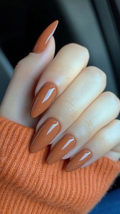 Polka Dot Nail Designs, Season Nails, Ootd Instagram, Nail Art Pictures, Fall Nail Trends, Nail Colors Winter, Matte Nails Design, Blue Nail Art, Rusty Orange