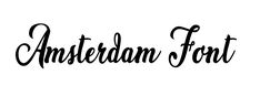 Amsterdam Font