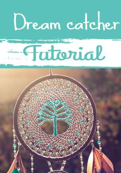 a dream catcher with the words dream catcher on it