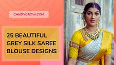 Today’s post is about 25… The post 25 Grey Silk Saree Blouse Designs appeared first on Candy Crow. Grey Silk Saree, Grey Saree, Maroon Blouse, Silk Saree Blouse Designs, Silk Saree Blouse, Grey Blouse, Contrast Blouse, Gray Silk