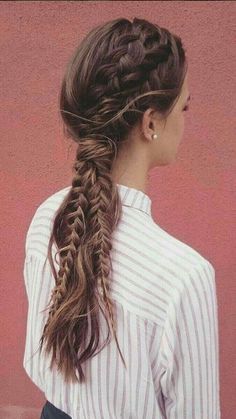 Braid Hairstyle, Elegant Hairstyles, Hermione Granger, Hair Dos, Gorgeous Hair, Hair Looks, Hair Tutorial