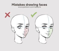 how to draw the face in different ways