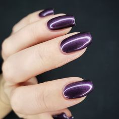 Posted by Zoe Scott: Today, we're diving into the world of dark purple nails with that irresistible glittery twist. It's a trend that's been catching eyes left and right, ... Glittery Purple Nails, Purple Nails Glitter, Dark Purple Nails, Purple Ombre Nails, Purple Glitter Nails, Nails Glitter, Loose Glitter, Glitter Ombre, Purple Ombre