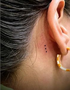 Canât Hide The Truth Three Dots Tattoo Design Symbolism Three Dot Tattoo Meaning, Dots Tattoo Design, Dot Tattoo Design, Three Dots Tattoo Meaning, Three Dots Tattoo, Dot Tattoo Meaning, 3 Dot Tattoo, Ear Tattoo Design, Dots Tattoo