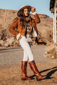 Freebird Stores - Roadey boot bootie shoe Rugged Fall Rodeo Heeled Boots, Vintage Brown Western Boots For Fall, Cowgirl Boots Outfit Photoshoot, Cowgirl Boots Photoshoot, Red Weetern Cowboy Boots Attire, Cowboy Attire, Winter Outfits Korean, Winter Outfits Blackgirl, Outdoor Girls