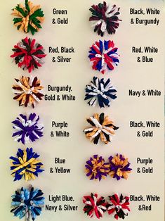 School Korker Hair Bows, Sports Team Hair Bows, High School Colors, Korker Clips, Korker Headband, Custom Korker Bows, Curly Ribbon Bows - Etsy Hair Accesorios, Korker Bows, Hockey Diy, Ponytail Streamer, School Bows, Ribbon Hair Ties, Girls Hair Bows Diy, School Hair Bows, Bow Hanger