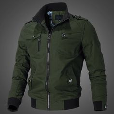 Season:Fall; Fabric:Cotton; Gender:Men's; Occasion:Sports,Climbing,Hiking; Placket:Zipper; Function:Windproof,Warm; Pattern:Solid Color; Design:Patchwork; Neckline:Stand Collar; Outerwear Type:Bomber Jacket,Sport Coat,Work Jacket,Summer Jacket,Lightweight Jacket; Bust:; Length:; Shoulder Width:null; Sleeve:null Military Style Outerwear For Outdoor Activities, Fall Outdoor Windbreaker With Fleece Lining, Khaki Outerwear With Multiple Pockets For Outdoor Activities, Windproof Long Sleeve Parka For Outdoor Work, Stand Collar Outerwear With Pockets For Outdoor Activities, Fall Windbreaker With Fleece Lining For Outdoor Activities, Long Sleeve Outerwear For Outdoor Work, Windproof Parka For Outdoor Work, Outdoor Stand Collar Outerwear With Pockets