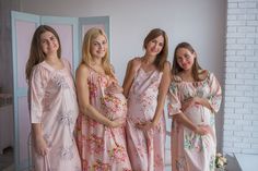 In order to make buying experience simple and easy for my lovely mom-to-be customers, I have put my maternity night gowns color wise. So now you would be able to see all the patterns available in one color in one picture itself. So like in the above picture, you will see the floral patterns available in Blush and you can simply select whichever you like.All the six gowns shown in the picture above are in different styles. Some have short sleeves, some have longer sleeves and some are sleeveless. Pregnancy Pjs, Bed Gown, Curvy Maternity Fashion, Curvy Maternity, Vintage Maternity Clothes, Maternity Nightgown, Flower Girl Tiara, Vintage Maternity, Maternity Sleepwear