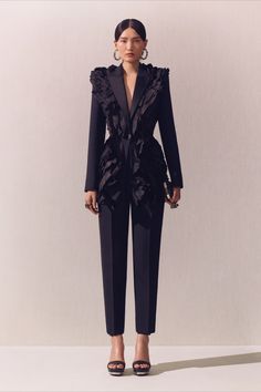 Silk Paper, Resort 2020, Luxury Wear, Looks Black, Fashion Show Collection, Tailored Jacket