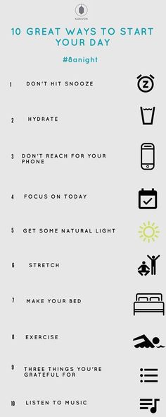 10 Ways to Make the Start of Your Day Positive - Acting Mama Brain Food, Healthy Mind, Yoga Inspiration, Better Sleep, Healthy Habits, Inner Peace, Mind Body, Better Life, Mantra