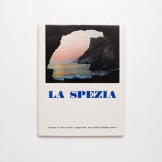 a book with the title la spezia written in blue