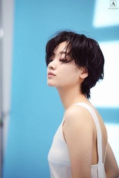 Tomboy Haircut, Short Black Hair