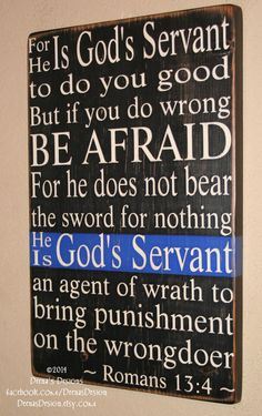 a wooden sign with the words for god's servants and romans 5 1 on it