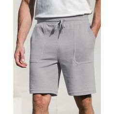 Elevate your summer comfort with the WhizMax Men's Waffle Shorts, a perfect blend of style and functionality. These light gray lounge shorts are designed to keep you cool and comfortable during any activity, from running to relaxing at home.

- Material: High-quality waffle fabric
- Color: Light Gray
- Size: Small
- Gender: Male
- Features: Elastic waist with drawstring, convenient pockets

Crafted with a unique waffle texture, these shorts offer a stylish look while providing breathability and Gray Leisure Athletic Shorts For Summer, Gray Summer Athletic Shorts, Summer Leisure Gray Athletic Shorts, Comfortable Athletic Shorts For Summer Leisure, Comfortable Leisure Athletic Shorts For Summer, Comfortable Athletic Shorts For Leisure In Summer, Comfortable Summer Athletic Shorts For Leisure, Gray Bottoms For Leisure Summer Wear, Comfortable Gray Athletic Shorts For Loungewear