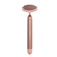 rose quartz vibrating facial roller Lift Contour, Workout Instructions, Skin Gym, Skin Tightening Treatments, About Rose, Face Roller, Facial Roller, Fresh Skin, Glowy Skin