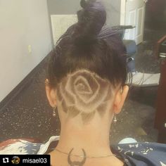 Nape Undercut, Shaved Nape, Ear Tattoo, Behind Ear Tattoo, Shaving, Tattoos