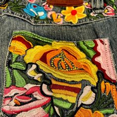 Antik Denim Embroidered Jean Used, Good Condition! Not Tag But I Think Size Is 28. -Guess Jeans Top Size M" Spring Multicolor Denim Jeans, Casual Denim Jeans With Multicolor Embroidery, Casual Jeans With Multicolor Embroidery, Casual Multicolor Embroidered Denim Jeans, Casual Summer Jeans With Multicolor Embroidery, Casual Jeans With Multicolor Embroidery For Spring, Casual Jeans With Multicolor Embroidery For Summer, Casual Multicolor Embroidered Jeans For Summer, Casual Multicolor Embroidered Jeans For Spring