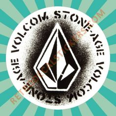 a sticker with the symbol for gems stone and precious resources on it's side