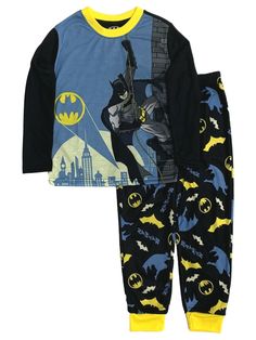 Batman Boys Lightweight Blue & Black Super Hero Pajamas Sleep Set He will love wearing these cozy blue & black Batman themed super hero pajamas to bed! They have a lightweight long sleeved shirt & lightweight jogger style pajama bottoms. Boys sizes Pull-over style top, elastic waist pants 100% polyester Made in Cambodia Payment We accept PayPal as our payment method. Immediate payment is required. If you have any questions about payment, please feel free to contact our customer support team. Ret Blue Long Sleeve Sleepwear With Character Print, Blue Character Print Loungewear Sets, Blue Character Print Long Sleeve Sets, Blue Long Sleeve Sets With Character Print, Black Cotton Sleepwear For Home, Blue Character Print Sleepwear, Black Sleepwear With Character Print For Loungewear, Blue Cotton Sleepwear With Character Print, Black Super Hero