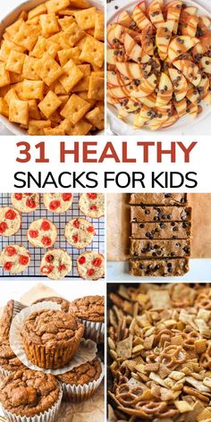 healthy snacks for kids that are easy to make