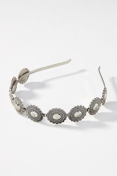 Our (fashion) North Star is pointing West toward all things country-chic. | Western Metal Headband by Anthropologie in Silver, Women's, Zinc Anthropology Art, Beaded Headbands, Metal Headband, Silver Headband, Metal Headbands, Beaded Headband, Boho Accessories, Country Chic, North Star