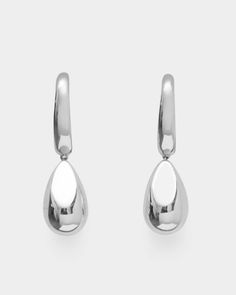 925 Sterling Silver, High Polished Finish, Nickel-free, Ethically Handmade, Engraved with Mara Paris logo Teardrop Earrings With Polished Finish For Evenings, Evening Teardrop Earrings With Polished Finish, Evening Drop Earrings With Polished Finish, Modern Drop Matching Earrings Jewelry, Timeless Teardrop Earrings With Polished Finish, Timeless Teardrop Polished Earrings, Timeless Teardrop Pierced Earrings, Minimalist White Gold Earrings For Everyday Elegance, Minimalist White Gold Earrings For Everyday