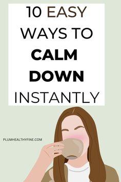 How To Calm Yourself Down (10 Simple Ways That Work) Calming Techniques, Mental Healing, Breathing Meditation, Cold Shower, Sweat It Out, Quick Workout, Calm Down, Life Goals, Simple Way